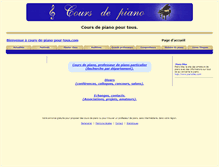 Tablet Screenshot of cours-de-piano-pour-tous.com